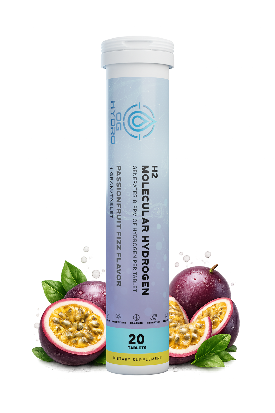 Molecular Hydrogen Tablets — Passionfruit