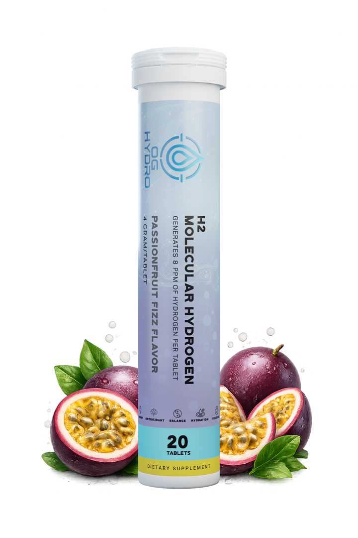 Molecular Hydrogen Tablets, Passionfruit Fizz