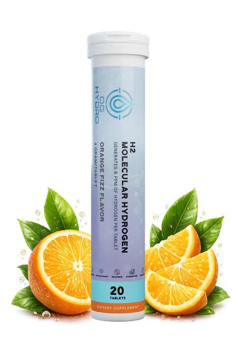 OG Hydro Molecular Hydrogen Tablets, Orange Fizz