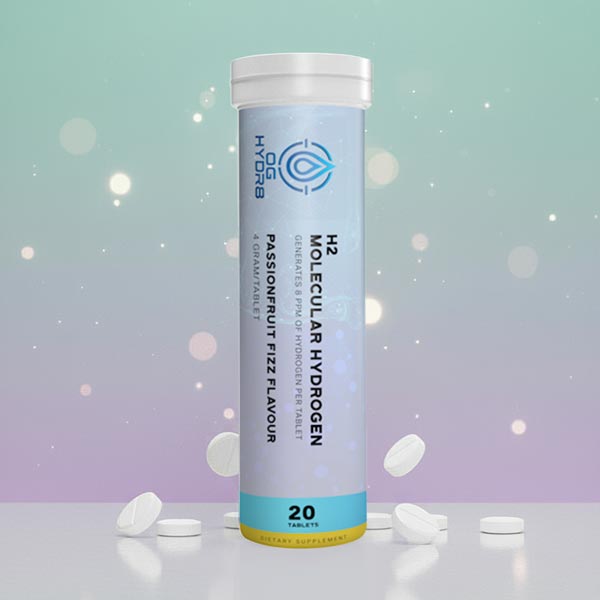 OG Hydr8 Hydrogen Tablets – Passionfruit Fizz
