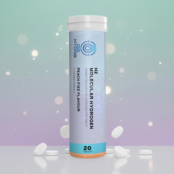 OG Hydr8 Hydrogen Tablets – Peach Fizz