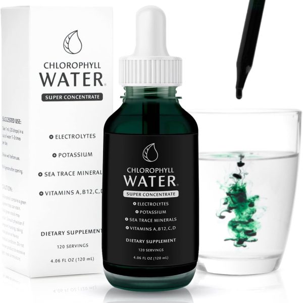 Chlorophyll Water Drops