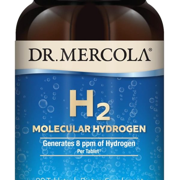 Dr. Mercola H2 Molecular Hydrogen 8ppm 90 Tablets